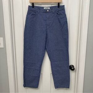 Jones Wear Sport Women’s Vintage 90's High Rise Pinstripe Denim Jeans Size 12